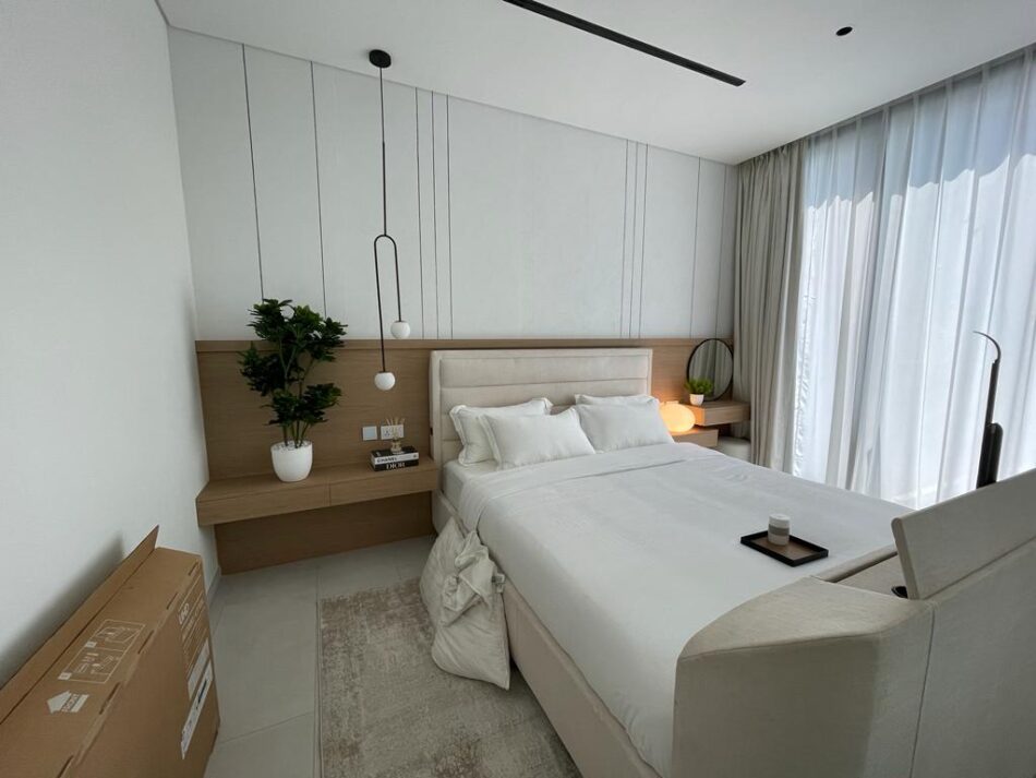 Living Room Renovation & Interior Design at Marquise Square, Business Bay Dubai